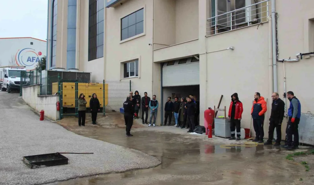 DÜZCE (İHA) – Afet ve acil durumlara karşı hazırlık kapasitesinin