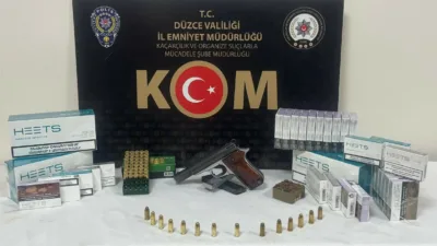 DÜZCE(İHA) – Düzce’de polis ve jandarma ekipleri tarafından son bir