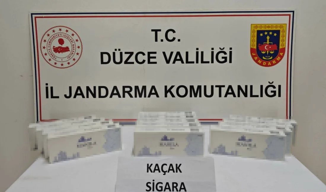 DÜZCE (İHA) – Düzce’de polis ve jandarma ekipleri, yapılan operasyonlarda