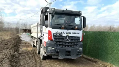 DÜZCE (İHA) – Düzce İl Özel İdaresi Yol ve Ulaşım