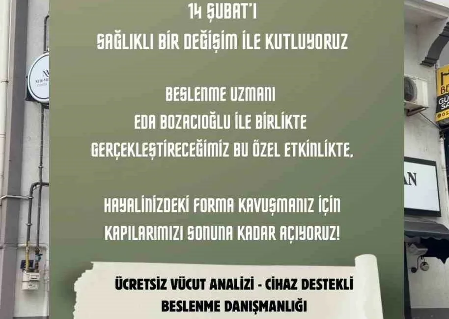 Zonguldak’ın Ereğli ilçesi 14 Şubat’ta sağlıklı yaşam temalı özel bir