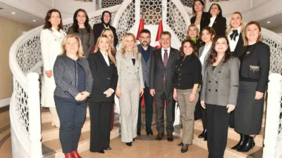 Girişimci İş Kadınları Federasyonu (GİFED) heyeti, Ankara’da bakanlıklar ve Dünya