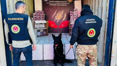 Ticaret Bakanlığı Gümrükler Muhafaza Kaçakçılık ve İstihbarat birimlerince gerçekleştirilen 3
