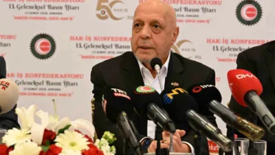 Hak İşçi Sendikaları Konfederasyonu (HAK-İŞ) Genel Başkanı Mahmut Arslan, “Asgari