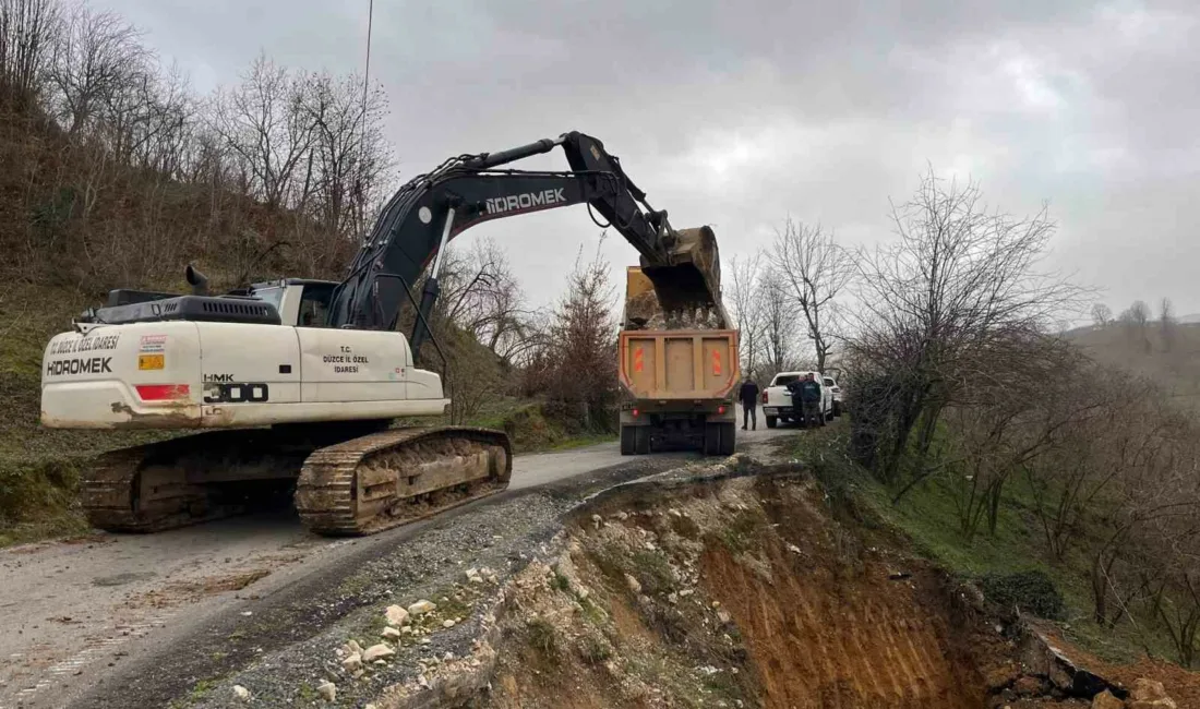 DÜZCE (İHA) – Düzce İl Özel İdaresi Yol ve Ulaşım