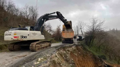 DÜZCE (İHA) – Düzce İl Özel İdaresi Yol ve Ulaşım