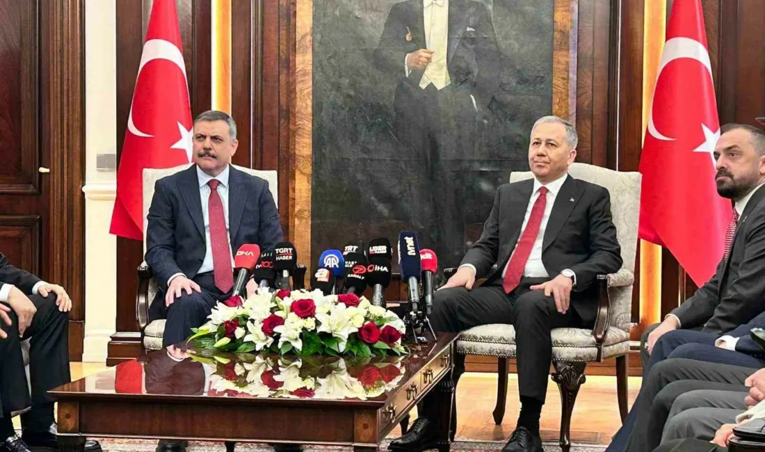 İçişleri Bakanlığı görevine atanan Erzurum Valisi Mustafa Çiftçi, gerçekleştirilen devir