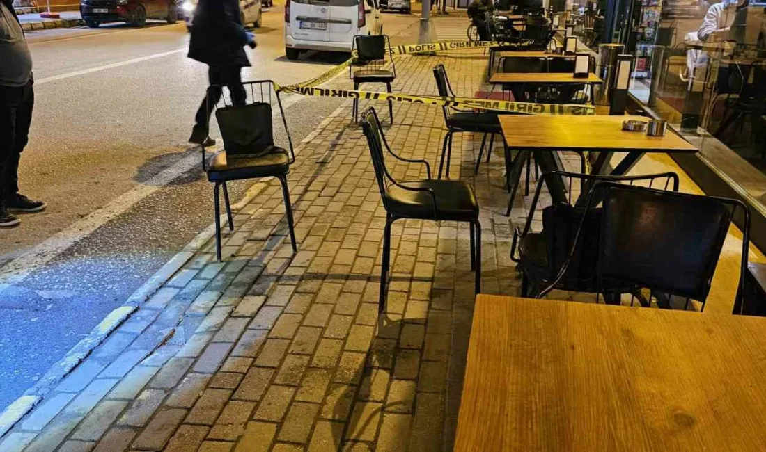 Sakarya’nın Sapanca ilçesinde kafede birlikte oturduğu 20 yaşındaki genci silahla