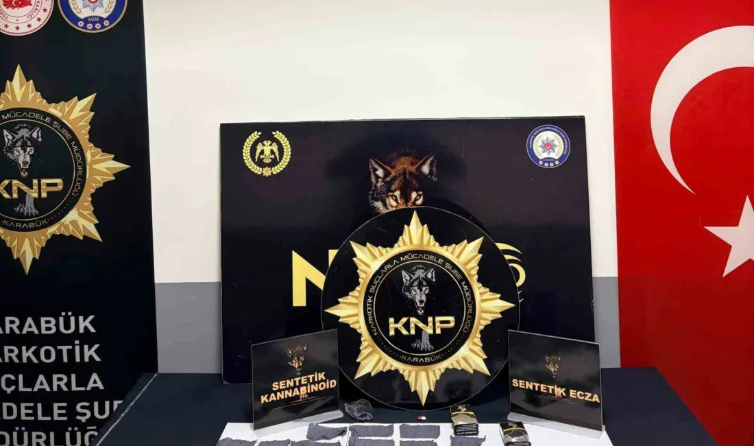 Karabük’te polis ekiplerince düzenlenen uyuşturucu operasyonlarında 8 şüpheli hakkında işlem