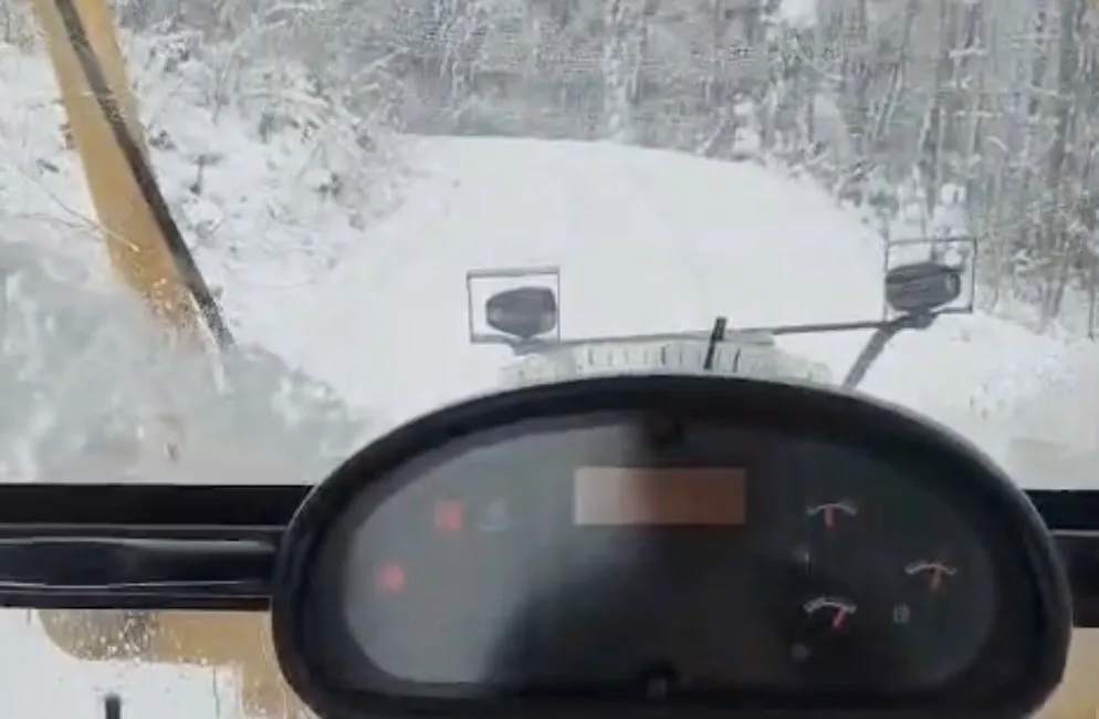 Kastamonu’da etkili olan kar yağışı sebebiyle 243 köy yolu ulaşıma