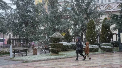 Kastamonu’da vatandaşlar Ramazan ayının ilk gününe kar yağışıyla uyandı. Kastamonu’da