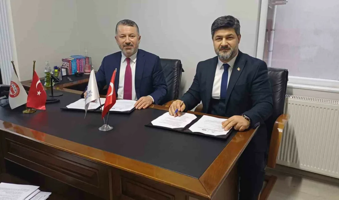 Karabük Üniversitesi(KBÜ) ile Mahalli İdareler Derneği arasında iki ayrı iş