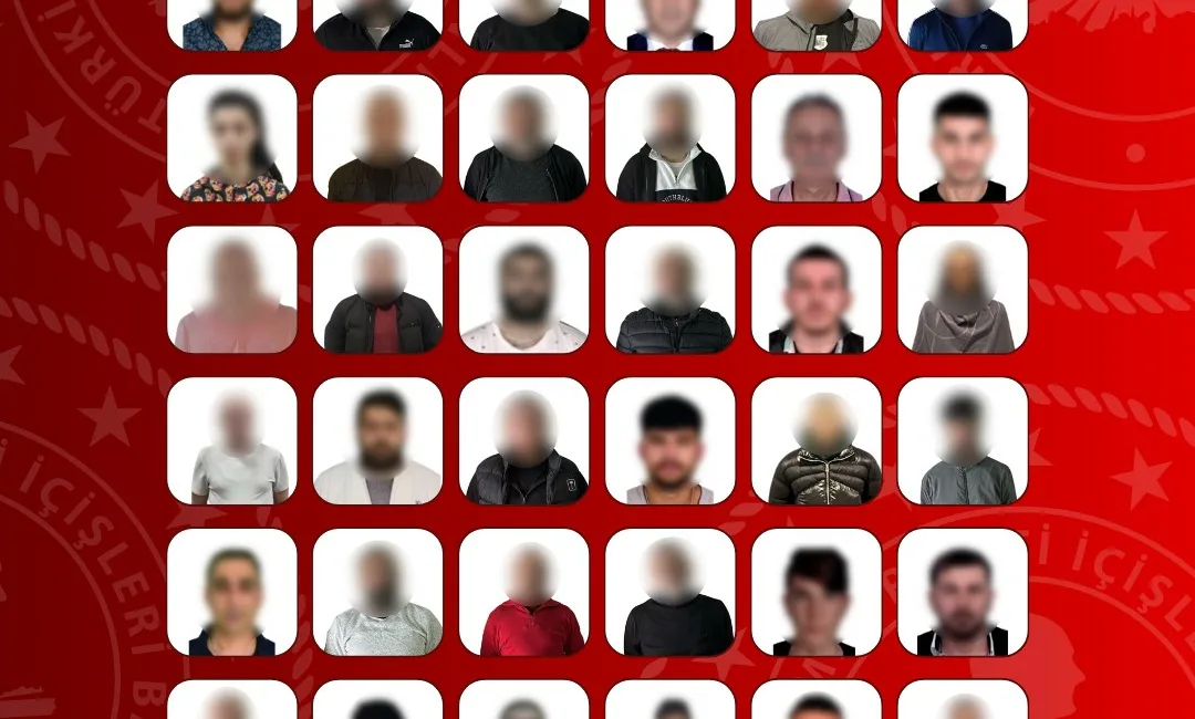 İçişleri Bakanlığı kırmızı bültenle aranan 23 suçlu ile ulusal seviyede