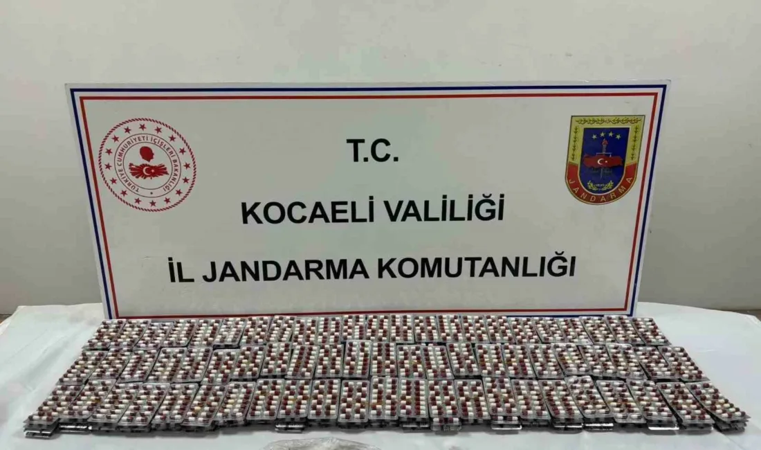 Kocaeli’de jandarma ekiplerince düzenlenen uyuşturucu operasyonlarında, 3 kilogram bonzai ile