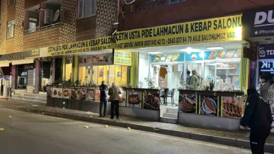 Kocaeli’nin Gebze ilçesinde içeride müşterilerin bulunduğu sırada bir kebapçıya düzenlenen