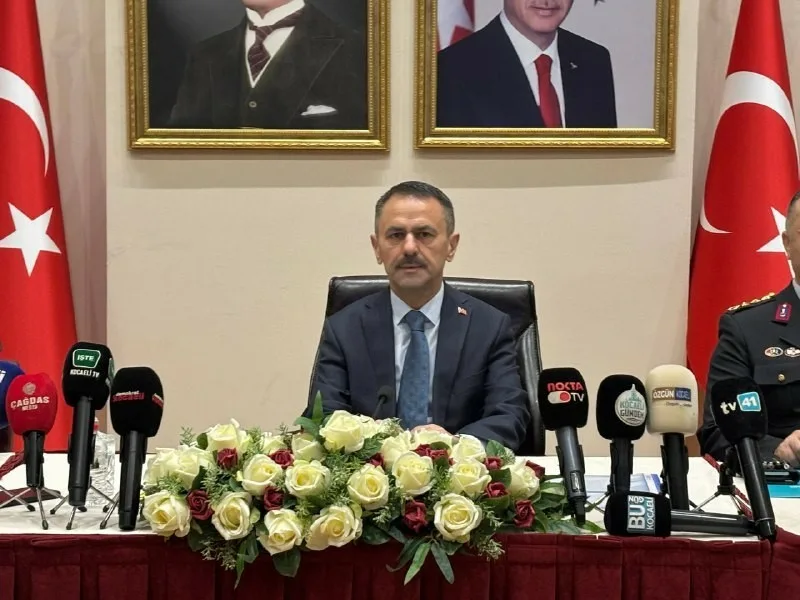 Kocaeli Valisi İlhami Aktaş, kentte ocak ayında yürütülen operasyonlarda 3