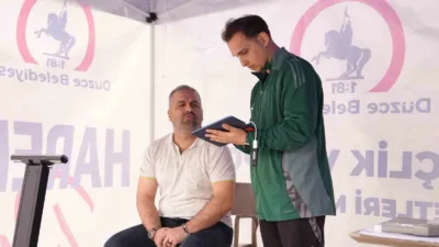Düzce Belediyesi Gençlik ve Spor Hizmetleri Müdürlüğü’nün başlattığı “Ölç, Fark