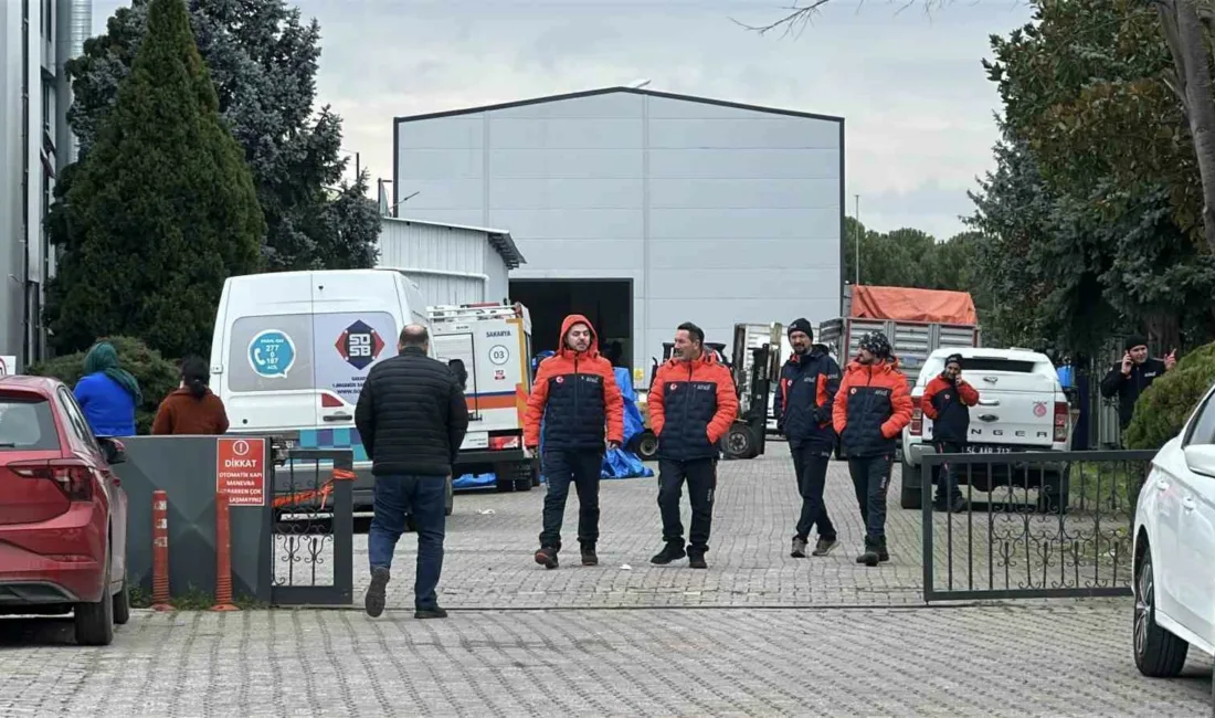Sakarya’nın Arifiye ilçesinde bulunan 1. Organize Sanayi Bölgesi’nde sabah saatlerinde