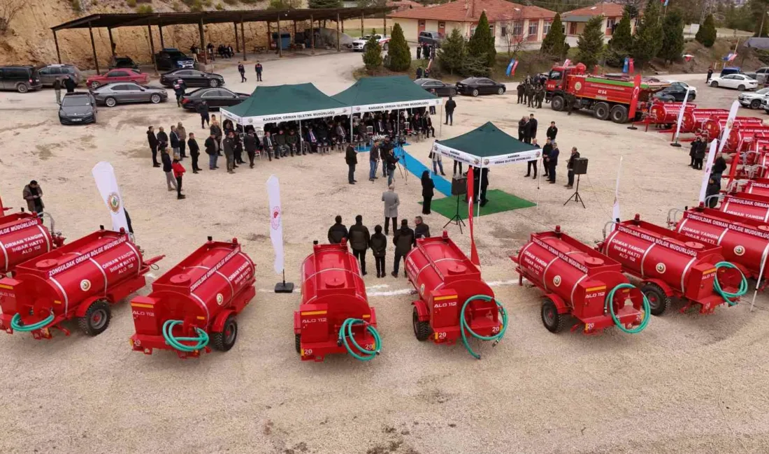 Geçen yıl 6 bin 875 hektarın zarar gördüğü Karabük’te orman