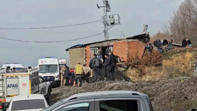 Zonguldak’ta özel bir maden ocağında göçük meydana geldi. Göçük altında