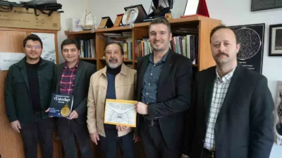 Kastamonu’nun Taşköprü ilçesinde bulunan Pompeiopolis Antik Kenti’ndeki güneş saatiyle Paflagonya