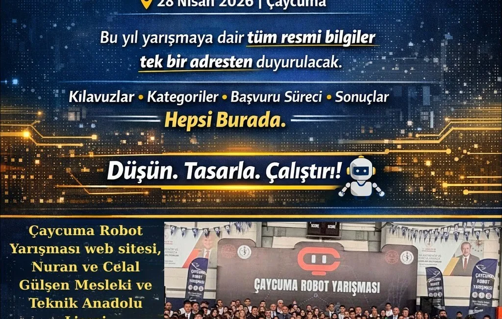 Çaycuma Kaymakamlığı Proje Ofisi koordinasyonunda; Çaycuma İlçe Millî Eğitim Müdürlüğü