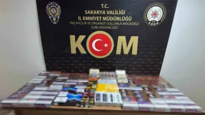 Sakarya’da emniyet ekiplerince yürütülen kaçakçılık ile mücadele çalışmaları kapsamında, İstanbul’dan