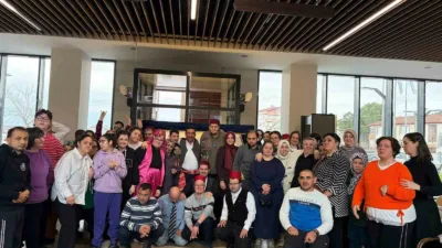 Sakarya Büyükşehir Belediyesi Sosyal Gelişim Merkezi’nde (SGM) eğitim gören engelli
