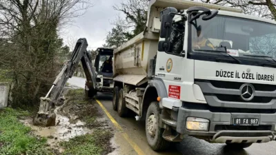 DÜZCE (İHA) – Düzce İl Özel İdaresi Yol ve Ulaşım