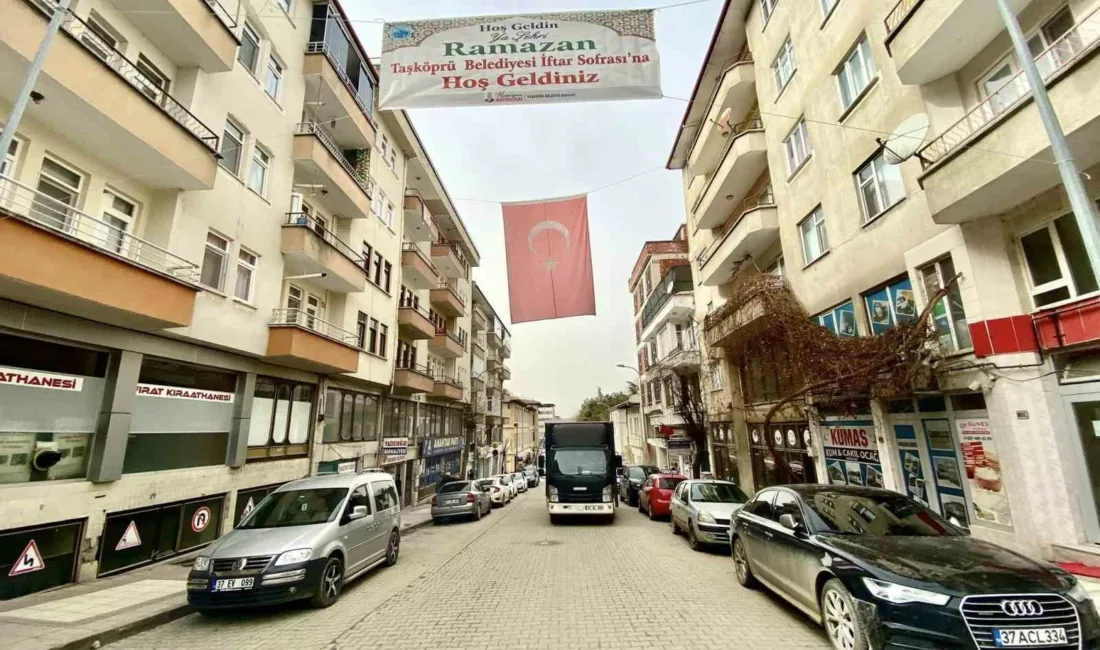 Taşköprü Belediyesi tarafından bu yıl Ramazan ayında kurulacak iftar çadırında