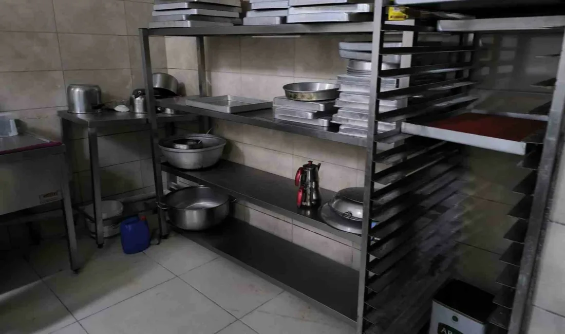 Sakarya’nın Akyazı ilçesinde bir tatlı imalathanesinde kaydedilen görüntüler infial oluşturdu.