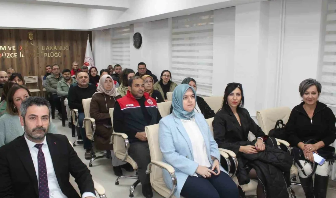 Düzce İl Tarım ve Orman Müdürlüğü ev sahipliğinde, il ve