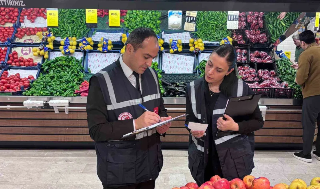 Ticaret Bakanlığı ekipleri Ramazan ayında fahiş fiyat artışlarının önüne geçmek