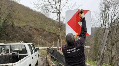 DÜZCE (İHA) – Çilimli ve Akçakoca ilçelerinde trafik güvenliğini artırmak