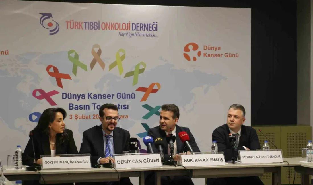 Türk Tıbbi Onkoloji Derneği Başkanı Prof. Dr. Nuri Karadurmuş, “Halkımızdan