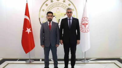 Suriye Sağlık Bakanı Musab Nizal el-Ali Sağlık Bakanı Kemal Memişoğlu’nu