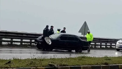 Zonguldak’ın Ereğli ilçesine bağlı Gülüç Tersaneler Bölgesi’nde meydana gelen trafik