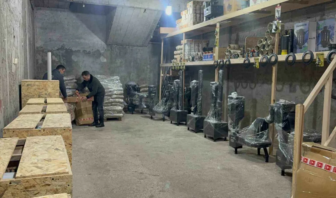 Zonguldak’ın Alaplı ilçesinde üretilen “yeni nesil” pelet sobalar yurt dışından