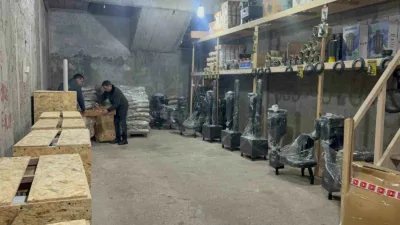 Zonguldak’ın Alaplı ilçesinde üretilen “yeni nesil” pelet sobalar yurt dışından