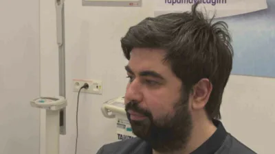 Fazla kiloları sebebiyle obezite merkezine başvuran Hüseyin Berk Uzun, 24
