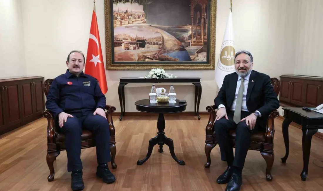 Afet ve Acil Durum Yönetimi Başkanlığı (AFAD) Başkanı Ali Hamza