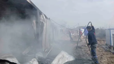 Zonguldak’ın Alaplı ilçesinde, alacağını tahsil edemediğini iddia eden bir imalatçı,