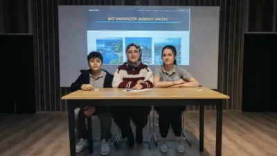 Zonguldak’ın Alaplı ilçesinde bulunan Atatürk Ortaokulu, TÜBİTAK 2204-B Ortaokul Öğrencileri