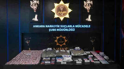 Ankara’da düzenlenen narkotik operasyonunda 113 kişinin gözaltına alındığı ve 49’unun