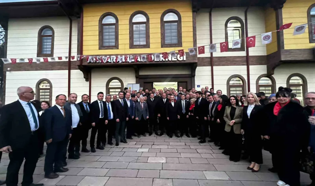 Ankaralılar ve Ankara’ya Hizmet Edenler Derneği tarafından düzenlenen geleneksel bayramlaşma