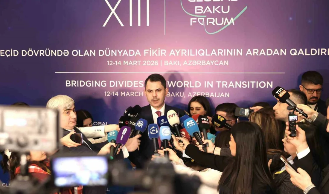 Azerbaycan’da Küresel Bakü Forumu’nda konuşan Çevre, Şehircilik ve İklim Değişikliği