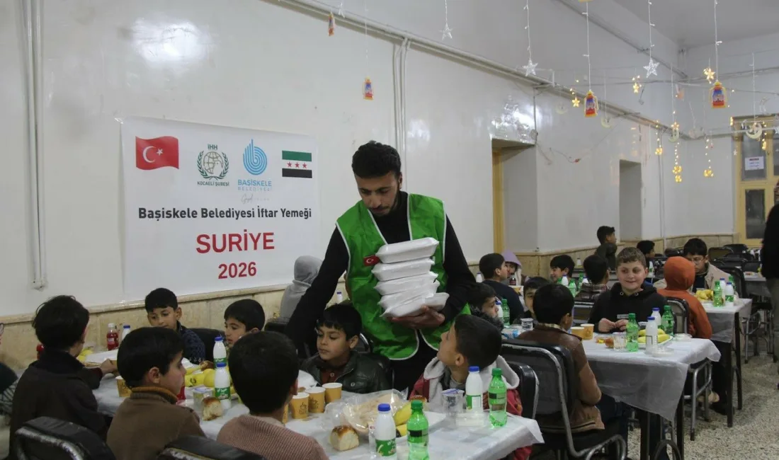 Başiskele Belediyesi, Ramazan ayının dayanışma ve paylaşma ruhunu sınır ötesine