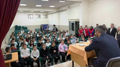 Karabük Belediye Başkanı Özkan Çetinkaya Şehit Ercan Hırçın İlkokulu 2.