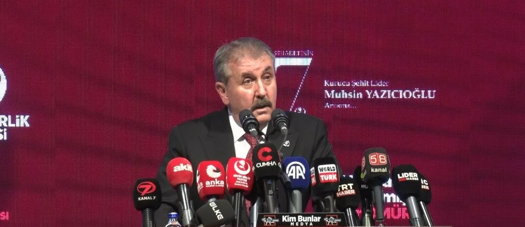 Büyük Birlik Partisi (BBP) Genel Başkanı Mustafa Destici, “Muhsin Yazıcıoğlu