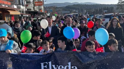 Bolu’nun Mengen ilçesinde ‘Tüm Çocuklarımızla Ramazan’ı Uğurluyoruz’ temasıyla düzenlenen ‘Elveda